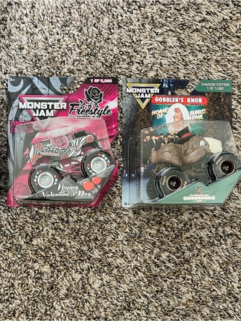 Monster Jam Phil & Valentines Exclusives
